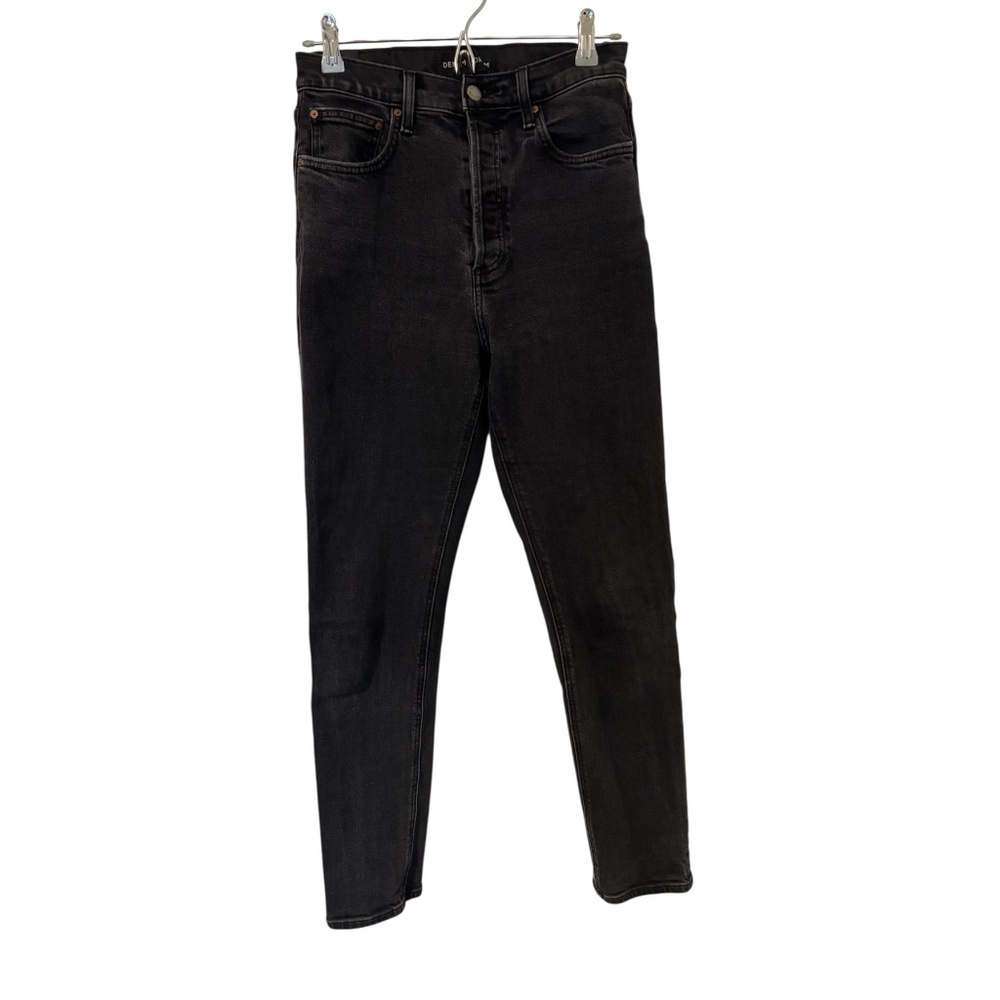 Denim Forum Yoko High Rise Slim 28L Black - Picture 4 of 11